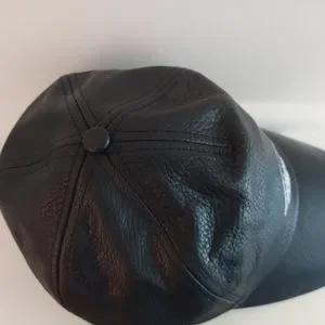 NEW Dr. Woo Leather Baseball Hat Cap Nyden Embroidered Evil Eye Designer Dr. Woo | Accessories | New Dr Woo Leather Baseball Hat Cap  main image 3